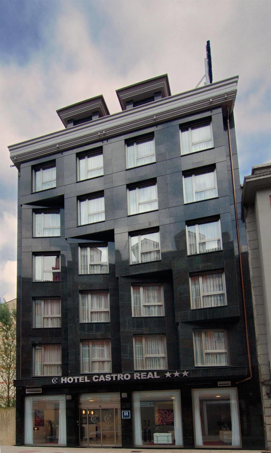 Hotel Castro Real Oviedo Exterior foto