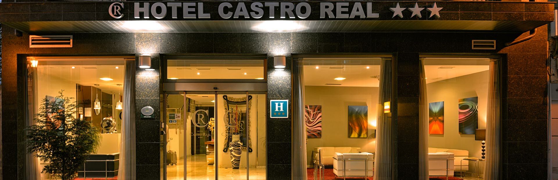 Hotel Castro Real Oviedo Exterior foto